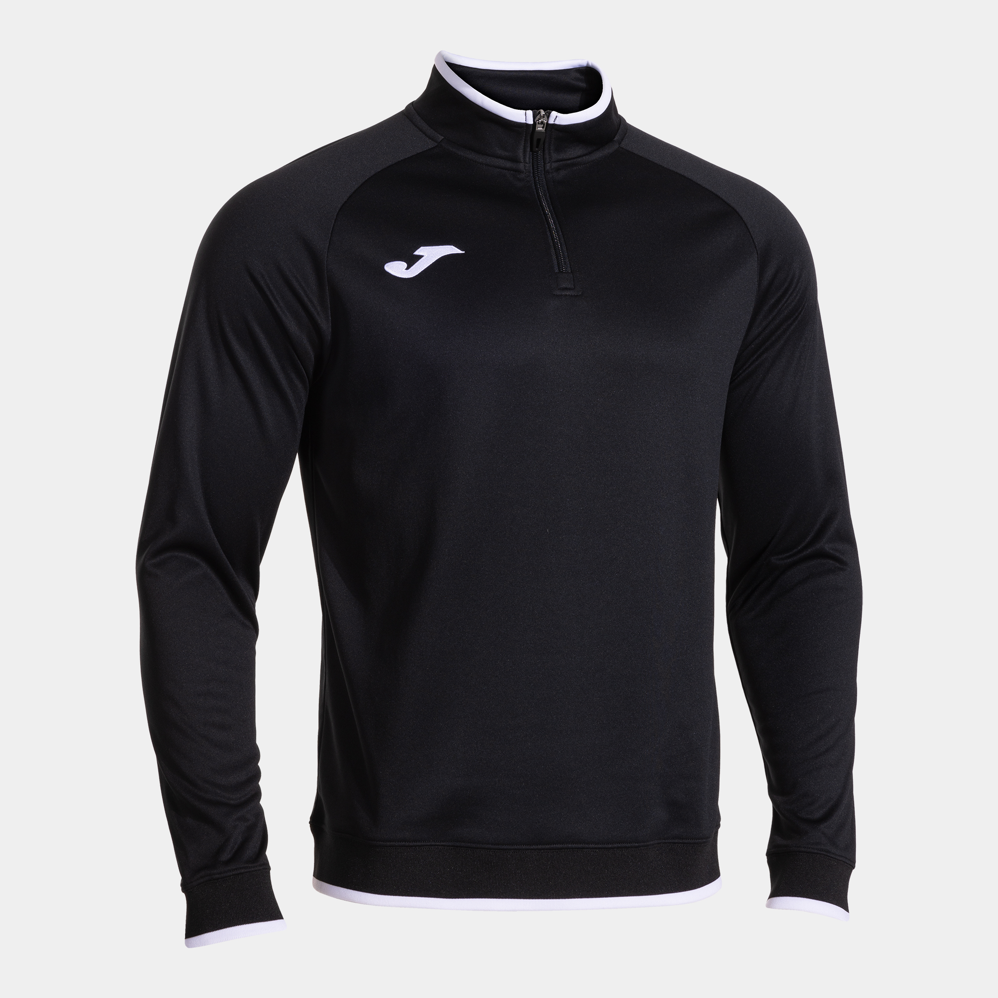 COMBI PREMIUM SWEATSHIRT — SCHWARZ-WEISS