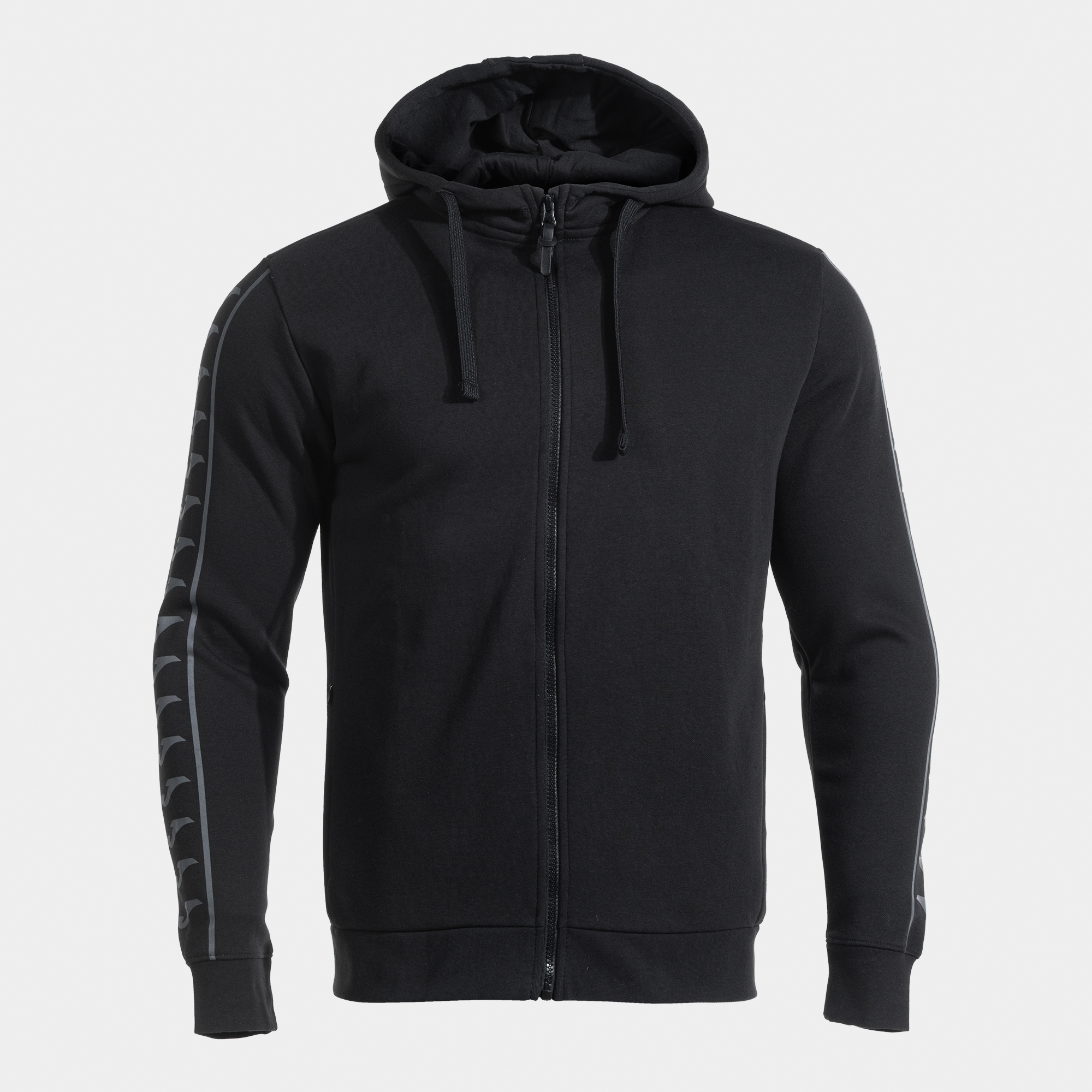 ICONO STREET KAPUZENJACKE — SCHWARZ-DUNKELGRAU